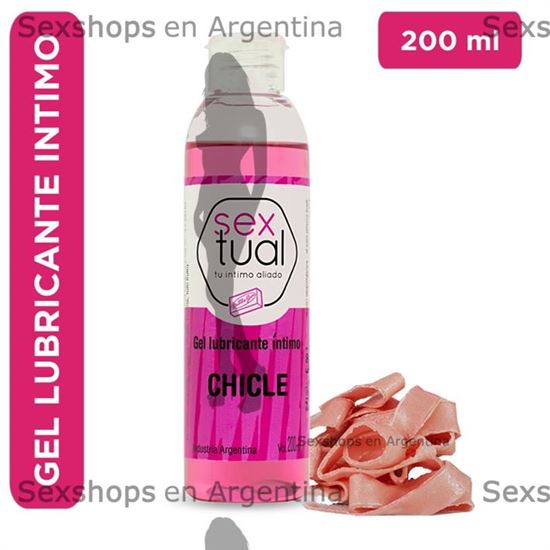 Gel estimulante con sabor a chicle 200ml